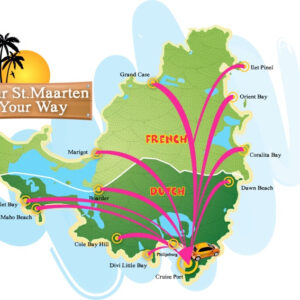 Tour SXM Your Way Map